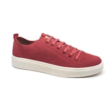 Super Comfortable Basic Casual Women's Sneakers Launch - Đỏ - Xem 1