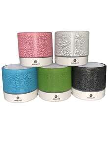 Best Portable Speaker With Maximum Power LED Bluetooth Mp3 Usb Memory Card - màu xanh lá - Xem 3