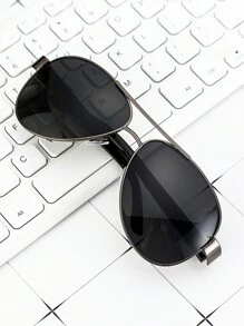 6入組男士禮品套裝，附禮盒、皮帶、錢包、手錶、眼鏡、鑰匙扣、原子筆，適用於紀念日、生日、男友、丈夫、兒子、父親的禮物組合 - 黑色 - 查看 4