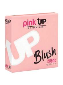 Rubor Individual Pink Up Rubor Compacto Mate Suave y de Larga Duración para Todo Tipo de Pieles 4g - 01 Real Coral - Ver 4