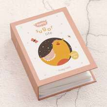 1 Pc 4R 100pcs Photo Album Memorial Book Cartoon Insert Recall Cute Good Time Child Gift Cute Cartoon Photo Albums - Multicolor - View 9