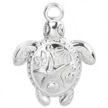5 pièces Breloques pendentifs en acier inoxydable vintage plaqué or et argent en forme de tortue, de tournesol et de feuille pour la fabrication de bijoux DIY, colliers, bracelets, boucles d'oreilles, décoration de fermeture éclair de sac