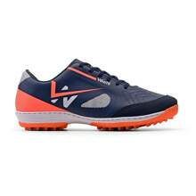 Society Football Boots Stitched Sole Does Not Come Off Synthetic Grass Best Quality - Orange - View 3