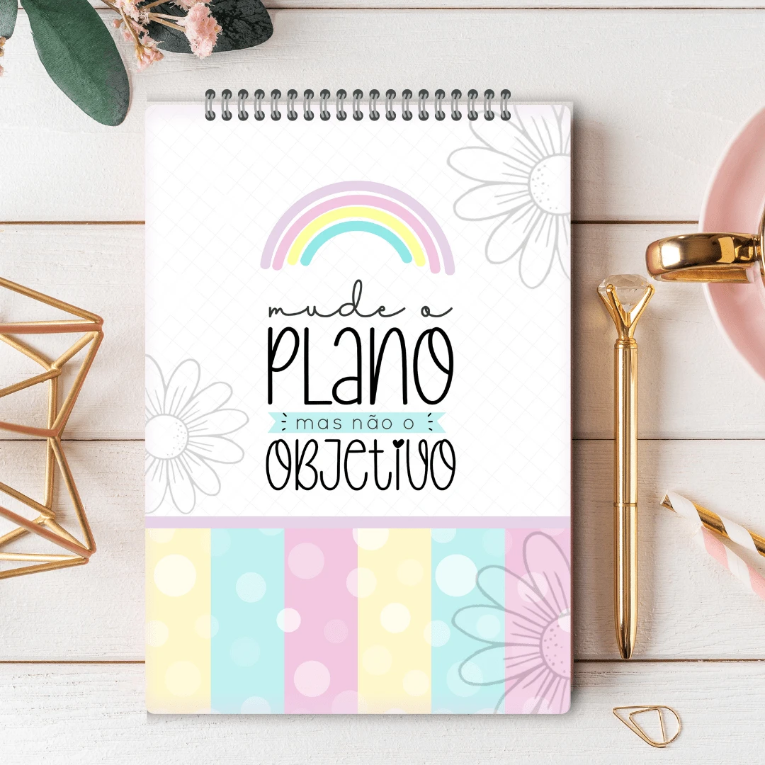 Planner Diário / Caderno de Planejamento - Organize Sua Vida | SHEIN Brasil