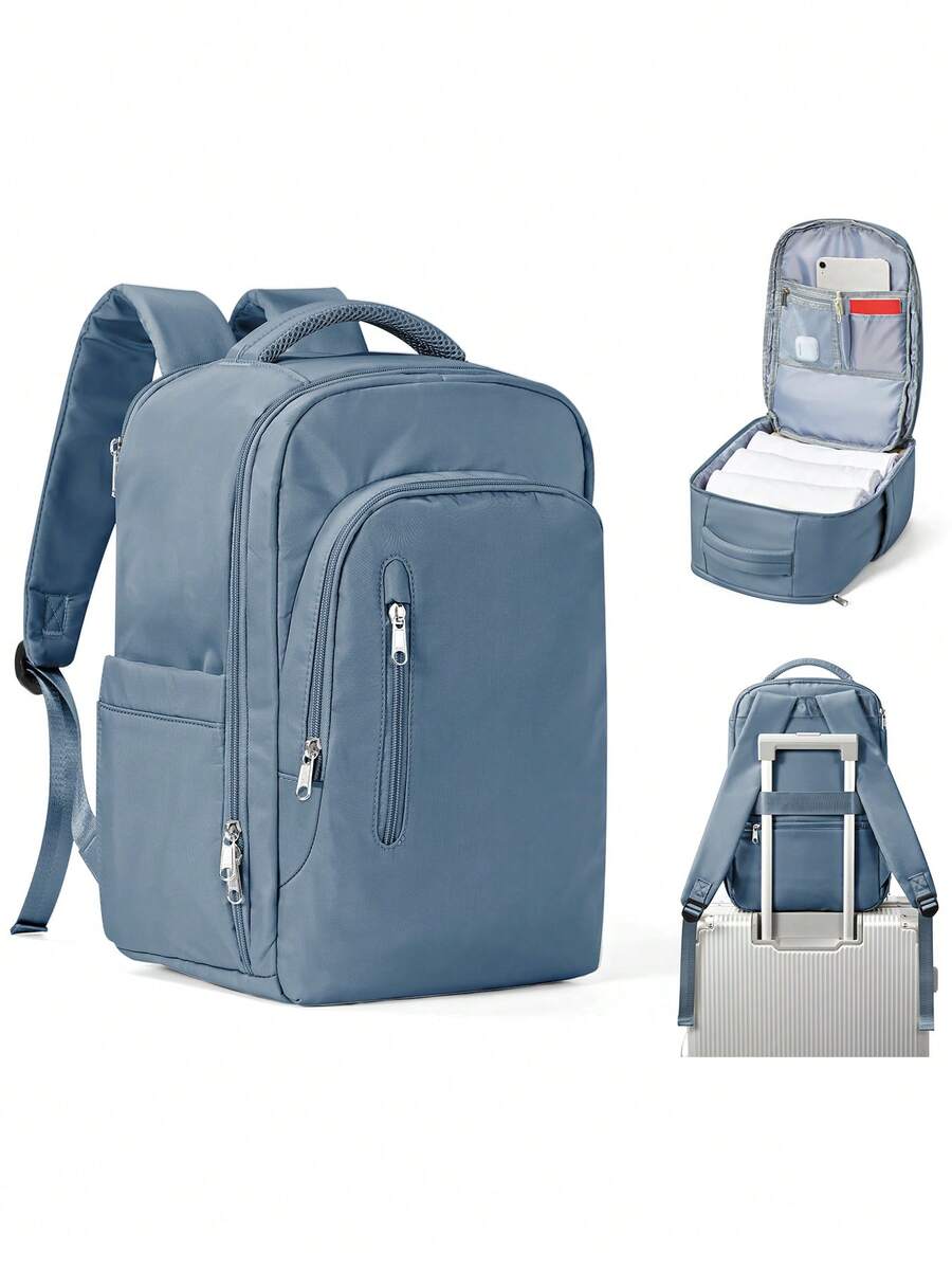 大容量尼龙手提背包，笔记本电脑旅行背包，轻便易打理，适合短途旅行 - 时尚男士功能性背包，商务出行，配有肩带，学生礼物，新旧款式随机发货，圣诞节冬季圣诞礼物包，旅行包，书包礼物，大容量多功能便携包，感恩节秋季假期电脑包，徒步旅行多功能户外时尚休闲男士背包，爸爸礼物，男朋友礼物，度假趣味礼物，男士胸包，男士单肩包，男士斜挎包，皮包，单肩包，男士礼物