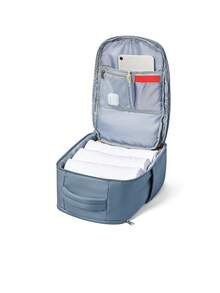 大容量尼龙手提背包，笔记本电脑旅行背包，轻便易打理，适合短途旅行 - 时尚男士功能性背包，商务出行，配有肩带，学生礼物，新旧款式随机发货，圣诞节冬季圣诞礼物包，旅行包，书包礼物，大容量多功能便携包，感恩节秋季假期电脑包，徒步旅行多功能户外时尚休闲男士背包，爸爸礼物，男朋友礼物，度假趣味礼物，男士胸包，男士单肩包，男士斜挎包，皮包，单肩包，男士礼物 - 寶藍色 - 查看 8