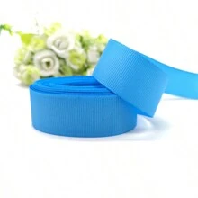 Nastro di raso gros grano lungo 4,5 m per 25 mm di larghezza, disponibile in colori uniti, ideale per esposizione di gioielli, confezione regalo, composizioni floreali, fiocchi, decorazioni per feste di San Valentino - 4,5 metri - Visualizzare 6