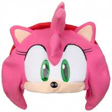 Sonic Amy Fleece Plush Cap - 粉色 - 查看 3