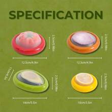 Large Capacity Silicone Fruit Storage Box - Keep Fresh Longer, Reusable, Airtight, Stackable, Containers For Avocado, Onions, Lemons, Potatoes, Vegetables Fruits - Perfect For Fridge Organization And Meal Prep,Kitchen Storage,Kitchen Organizer,Kitchen Organiser,Storage Items,Kitchen,Storage,Organizer,Organiser,Organization,Organizers,Drawer Organizer,Travel,Kitchen Items,Kitchen Utensils,Kitchen Tools,Kitchen Things. - Multicolor - View 11
