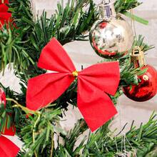 Kit 12 Christmas Bows 5cm - Christmas Bow 12 Pcs - 紅色 - 查看 2