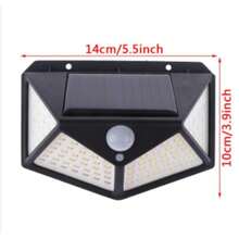 100 LED Solar Light With Sensor Waterproof Garden - Nhiều màu - Xem 3