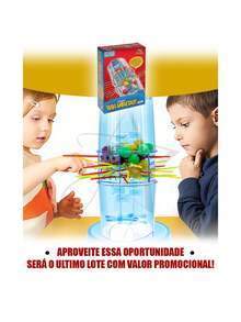 CHILDREN'S TOY PICK UP THE STICKS INTERACTIVE TABLE GAME ORIGINAL EDUCATIONAL BOARD FOR CHILDREN PICK UP THE STICK BOY GIRL - 取出棒 - 查看 2