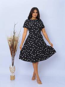 Mavie Dress Versatility: Perfect For Formal, Casual Events Or That Special Date - Đen và trắng - Xem 8