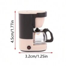 2 piezas/Set de electrodomésticos de cocina en miniatura - Cafetera y licuadora realistas, accesorios para casa de muñecas, para mayores de 14 años - Multicolor - Ver 2