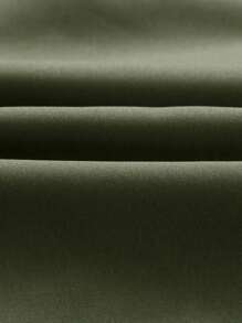 大码男士休闲工装短裤，夏季 - 軍綠色 - 查看 5