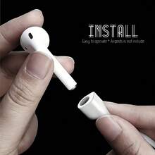3-In-1 Earplug Holder, Sports Earclip Compatible With Air Pods Pro + Air Pods Pro Earplug Earclip Set + Shoulder Strap Compatible With Air Pods Pro - White - View 4