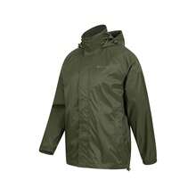 Mountain Warehouse Mens Pakka II Waterproof Jacket (Green) - Army Green - View 4