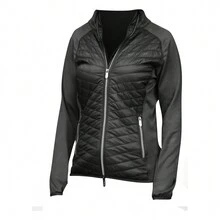 Hy Womens/Ladies Synergy Lightweight Padded Jacket (Black) - Black - View 1