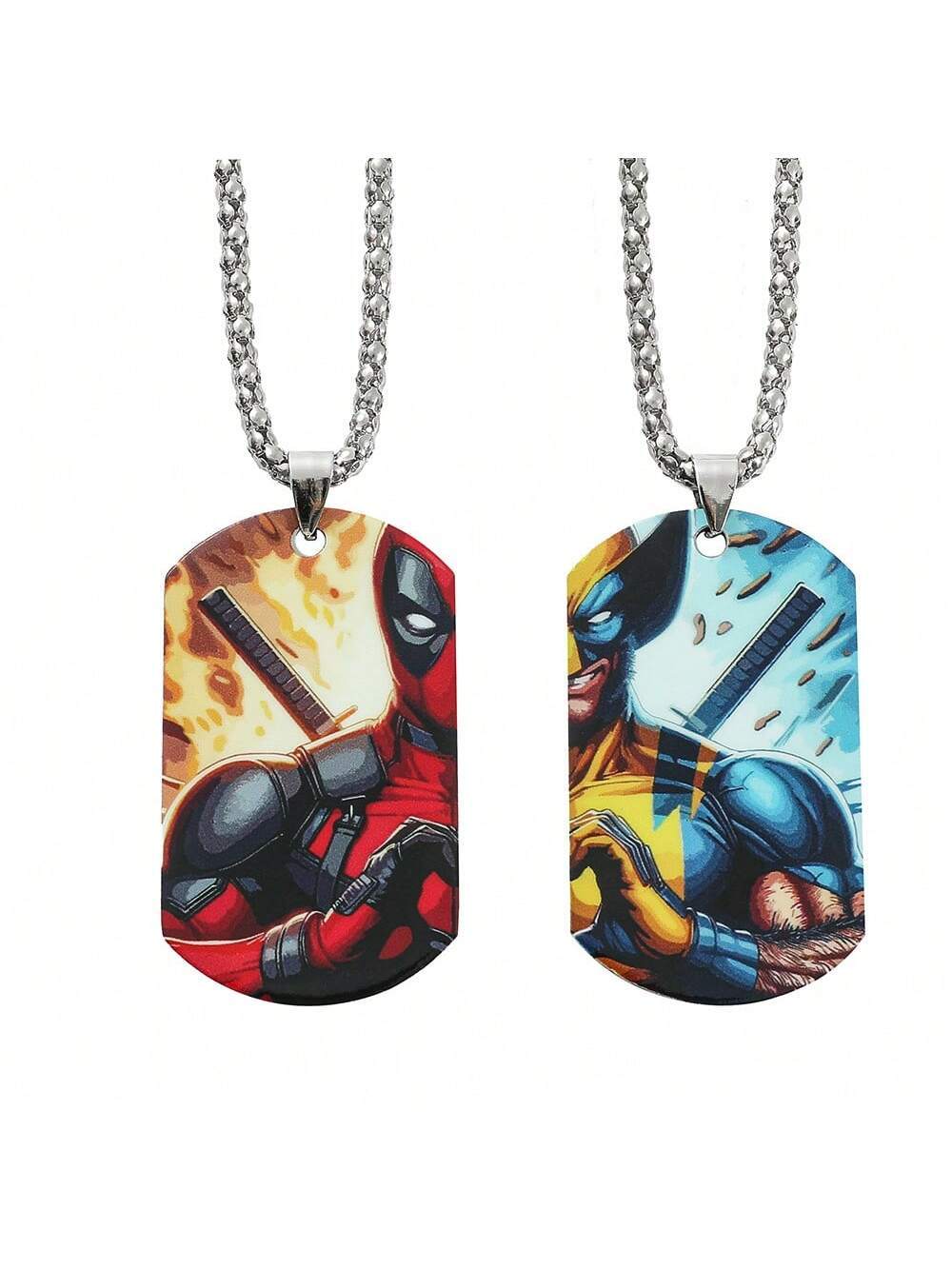 Deadpool Dogtag Necklace