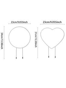 1pc/3pcs Circular Iron Garden Trellis Climbing Plant Support Spike