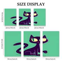 3 PCS/SET Halloween Lady Cat Framed Canvas Posters, Modern Wall Art For Bedrooms, Living Rooms And Hallways, Ideal Decorative And Decorative Gifts