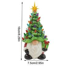 1 件 16 厘米发光侏儒圣诞无脸娃娃树装饰 2024 夜灯圣诞礼物圣诞节 2024 新年家居装饰、家居装饰、厨房装饰、万圣节装饰、房间装饰、圣诞装饰、派对装饰、装饰工艺品、书桌摆件、桌面装饰摆件、派对礼物、万圣节装饰、圣诞装饰、万圣节礼物、圣诞礼物。 - 綠色 - 查看 7