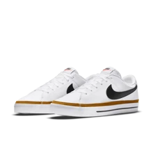 Nike Court Legacy時尚簡約男士運動鞋校園運動鞋，回校季DH3162-100 - 黑與白 - 查看 4