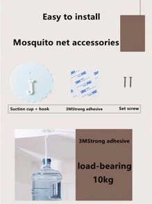 圓形吊頂蚊帳，床上加高多種顏色地面立式圓形防蚊網，適用於各種床鋪尺寸全年使用 - 軍綠色 - 查看 6