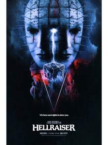 1PC Hellraiser Fantasy Horror Suspense Movie Poster For Living Decoration Kids Room Canvas Painting Art Home Wall Decor Picture No Frame
