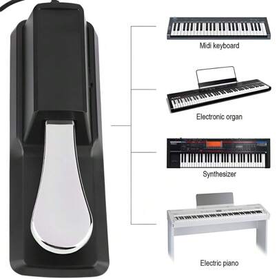 Pedal Sustain para Teclado