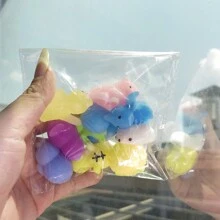 卡通压挤玩具，缓解压力的压挤玩具，调节情绪的小玩意，聚会小礼物 - 彩色 - 查看 12