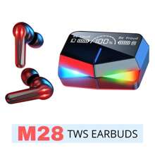 Bluetooth Gamer Headset Led Long-Lasting Charging Base - Black - View 3