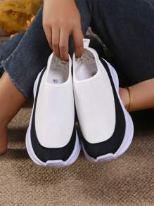 Nieuwe mode mama sneakers, dikke zool, instapper, mesh ademend casual rocking wedges verpleegster schoenen voor vrouwen