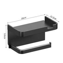 Toilet Paper Holder Wall Mounted Toilet Paper Accessories For Bathrooms Bathroom Holder - Nhiều màu - Xem 4