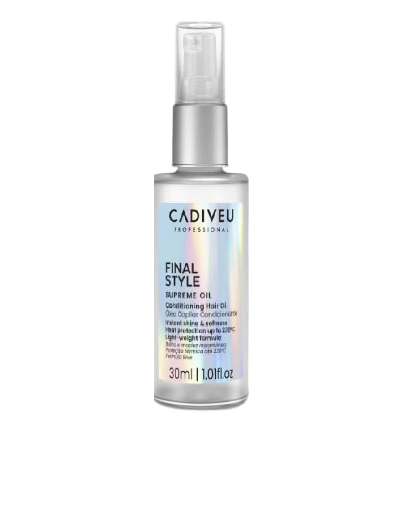 Cadiveu Oil Final Style Oil For Dull Hair 30ml - 無色 - 查看 1
