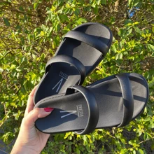 Vizzano Two Straps Rhinestones Vizzano Elegant Comfortable - 黑色 - 查看 2