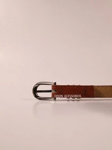 Plus Size Women's Fashion Thin Belt 130cm SILVER Buckle - TARRA NẤU - Xem 4