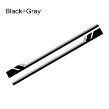 2PCS Car Creative Sticker Side Door Racing Stripes Graphics Auto Decoration Accessories For Audi A1 8X GB GBA Sportback Quattro Ego Plus TFSI E-Tron Urba