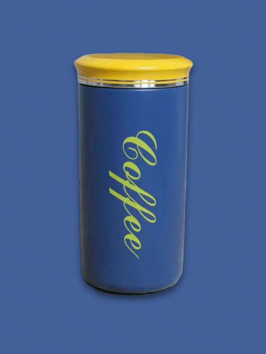 Thermal Cup With Lid, Coffee - Allmini - 藍色 - 查看 1