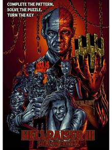 1PC Hellraiser Fantasy Horror Suspense Movie Poster For Living Decoration Kids Room Canvas Painting Art Home Wall Decor Picture No Frame