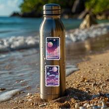 50 miếng dán tường phong cách Bắc Âu Cyber Planet Graffiti, miếng dán vinyl cho máy tính xách tay, bình nước, đàn guitar, xe đạp, ô tô, xe máy, cản va, hành lý, ván trượt Graffiti, miếng dán dễ thương, món quà tuyệt vời cho trẻ em, thanh thiếu niên, nam giới, phụ nữ. - Nhiều màu - Xem 8