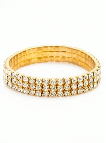 4 Peças Conjunto Versátil de Moda Feminina com Bolsa, Clutch, Brincos com Borla Longa, Pulseira e Colar Decorados com Cristais Brilhantes e Elegantes, Bolsas para Festa, Perfeito para Festa, Casamento, Baile de Formatura, Jantar/Banquete