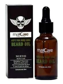 Aceite Para Barba Larga 30ml Maxcare - Multicolor - Ver 4