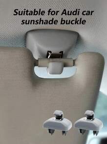 Sun Visor Clip Accessories For Audi A3, A4L, A5, A6L, Q5, Q3 - Grey - View 14