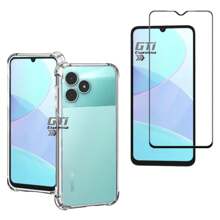 GTI Expressa Case Cover And Glass Film Kit Compatible With Realme C51 - Trong sáng - Xem 1
