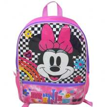 Disney Girls School Backpack 16" With Pockets - 粉色 - 查看 1