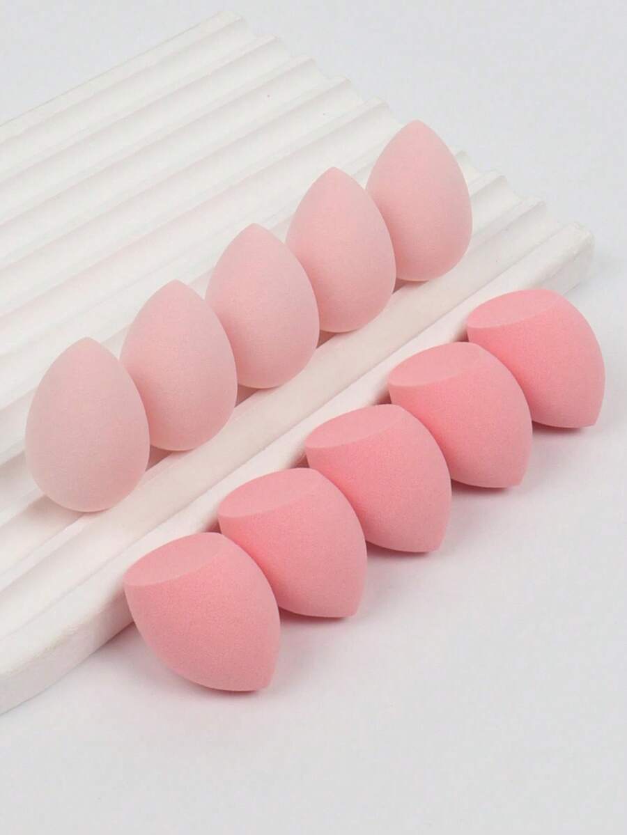 10pcs Mini Makeup Sponges, Multipurpose Beauty Blenders For Liquid