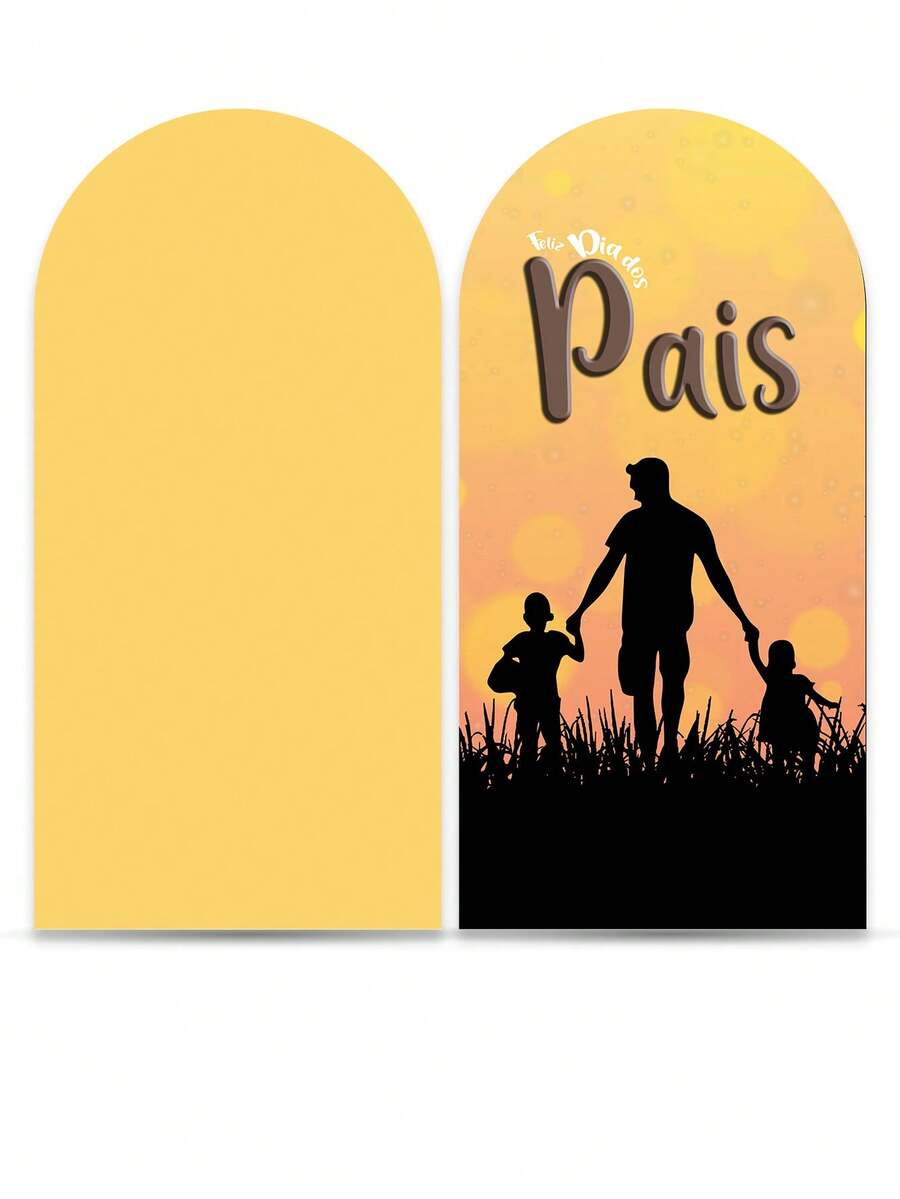 Decorative Cover Roman Panel Easy To Wear Sublimated Father's Day Party And Birthday Decoration Various Themes Father And Son Father Hero Dad - 羅馬板2738 - 查看 1