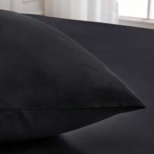 Luxurious 4PC Bed Sheet Set - Breathable, Cooling & Hotel Quality Sheets For Men And Women - Deep Pocket, Easy-Fit & Wrinkle-Free - Bed Sheet - 黑色 - 查看 8