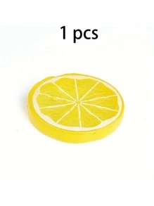 1/6pcs, Realistic Lemon And Lime Slices For Kitchen Decor And Table Centerpieces - Perfect For Home And Room Decor - Multicolor - View 7